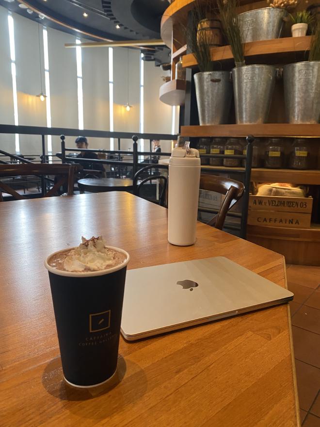 卡啡那惠來館大杯巧可力可可脆片